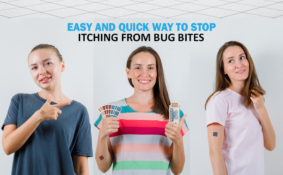Itch Relief Patches - 27 Count (various colors)